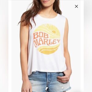 NWT Daydreamer BOB MARLEY Sun Graphic Limited Edition Muscle Tee USA MADE Large